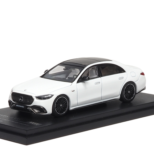 AR 1:64 2023款梅赛德斯AMG S63 E Performance 仿真合金汽车模型