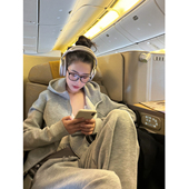 温暖过冬套组 立体剪裁加绒保暖连帽卫衣外套&抽绳卫裤 isaro