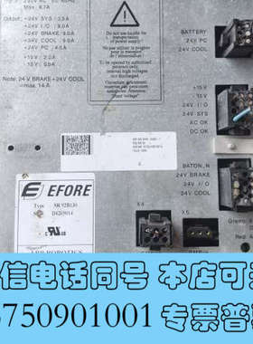 全新ABB电源，EFORE SR92B130询价
