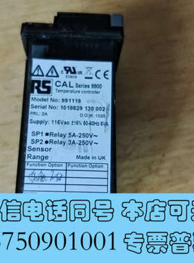全新CAL ContrOIS#9900温控器  991119询价