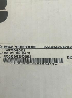 全新ABB触摸屏1VCF750090802REF542plus需询价