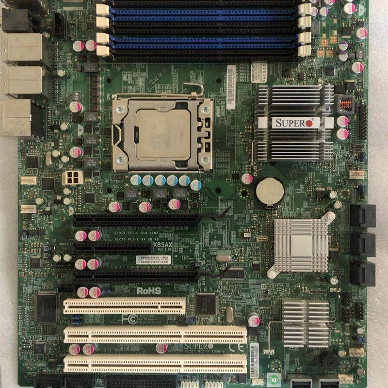 全新超微X8SAXREV:2.0主板1366针单路X58需询价