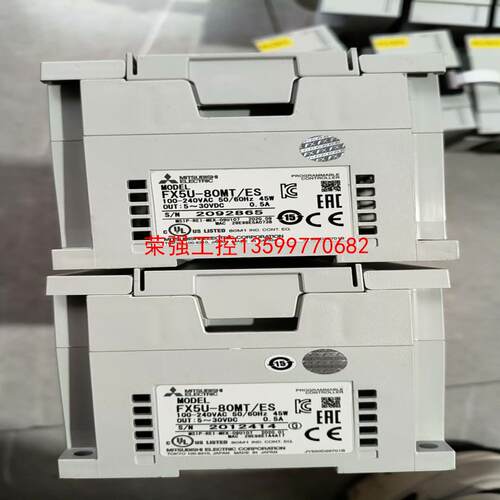 【荣强工控】FX5U-80MT/ES，成色充新，功能包好包邮