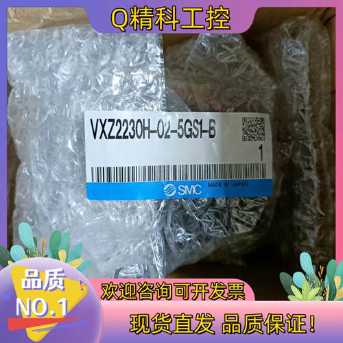 现货全新SMC电磁阀VXZ2230A-02-5GS1-B