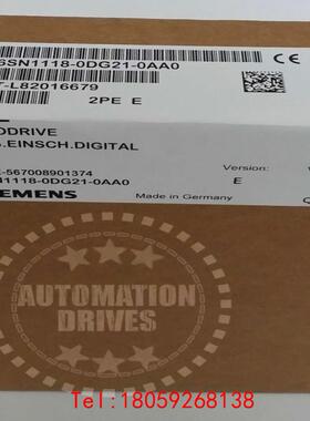 【非标价】6SN1118-0DG21-0AA0新品西门子电路板