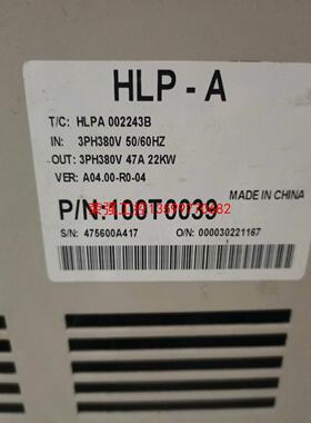 【荣强工控】海利浦变频器HLPA002243B