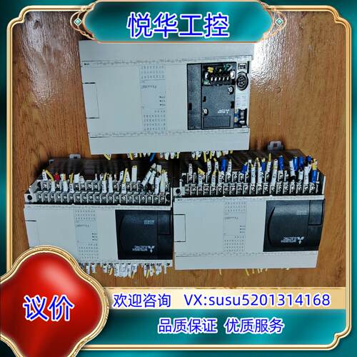 PLC  FX3GA-60MT-CM，功能正常，成色为实议价