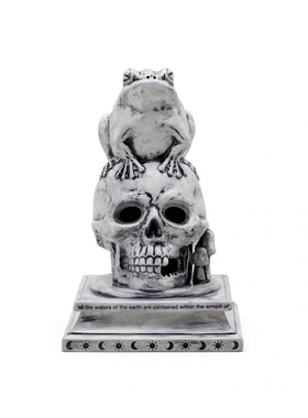 现货NEIGHBORHOOD GREAT FROG 骷髅头青蛙香炉陶瓷香座家居摆件