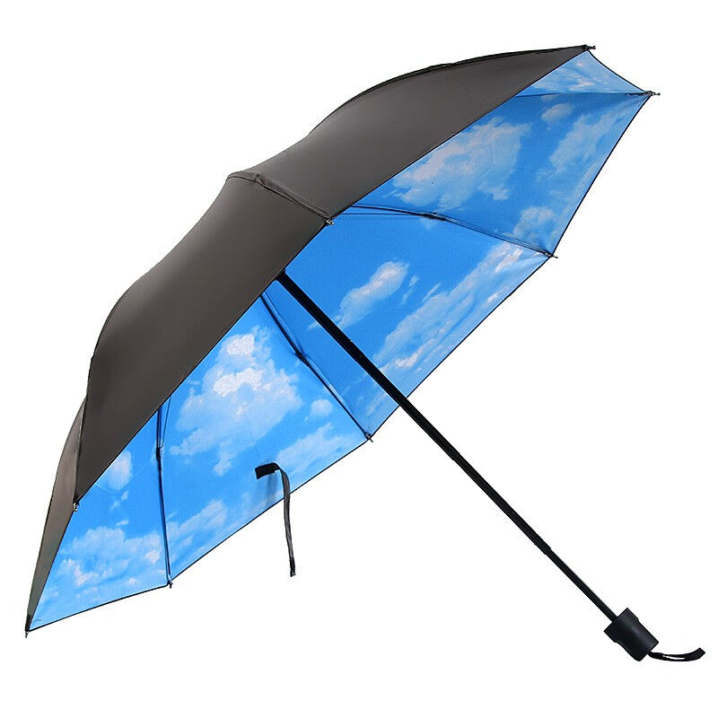 太阳伞防晒晴雨两用遮阳雨伞女晴雨两用韩国小清新男个性创意潮流