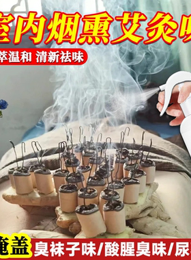 除艾灸味室内烟熏异味空气清新剂