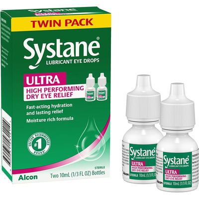 美国直邮 alcon Systane强效保湿滴眼液 人工眼泪快速缓解干眼