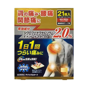 日本直邮大石膏盛堂 消炎膏药ZX 21枚 缓解腰酸背痛关节肿痛肌肉1