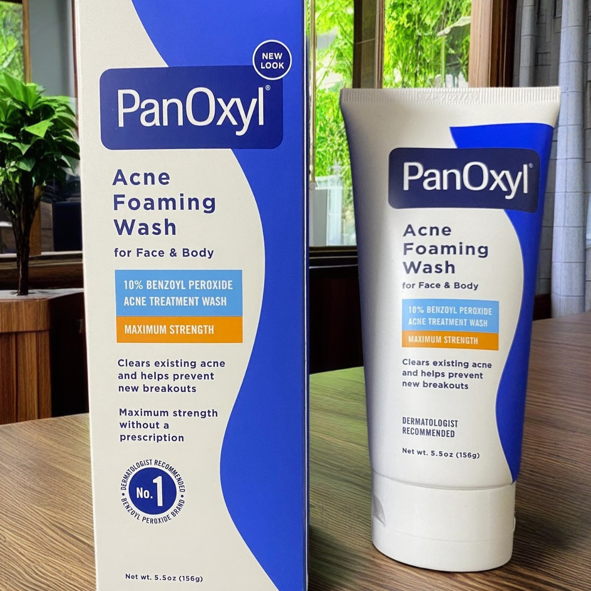 美国直邮PanOxyl10%过氧化苯甲酰祛痘洗面奶控油去痘洁面保湿1