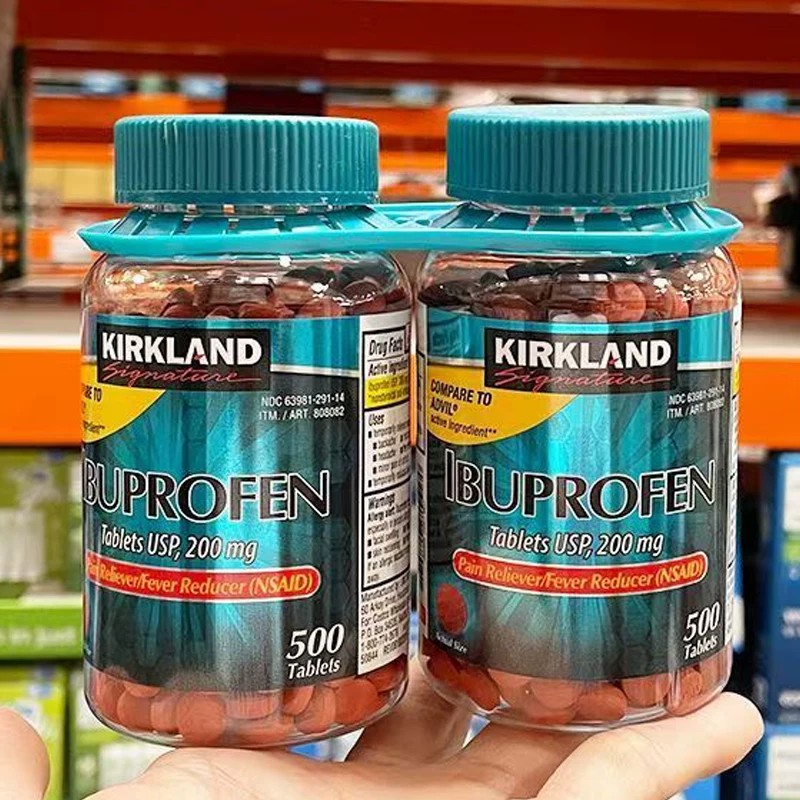 美国直邮●Kirkland柯克兰布洛芬止痛片 经痛头痛关节痛感冒发烧1