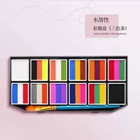 (Водорастворимая) цветная табличка с флагом (трехцветные полоски)