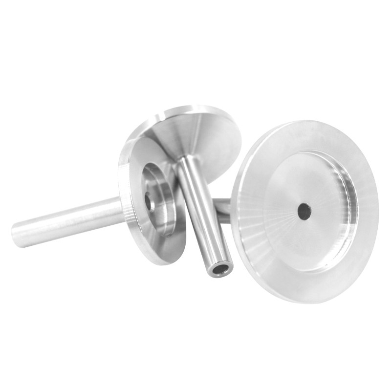 304不锈钢KF16转6MM 8MM卡套真空接头/KF25快装法兰转1/4 3/8 1/2