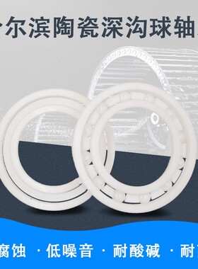 氧化锆陶瓷轴承6309 6310 6311 6312 6313 6314CE耐高温 耐酸碱