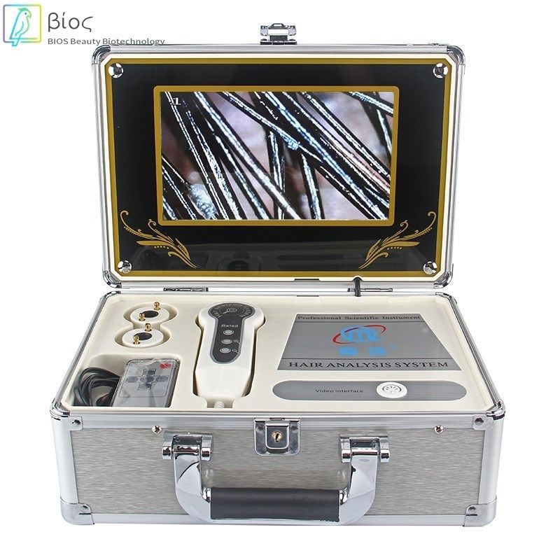 皮肤测试头皮毛囊毛发测试仪带屏幕头发皮肤测试仪一体机厂价直销