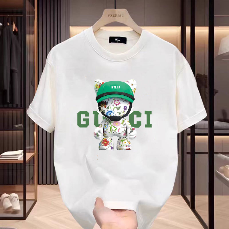 NYLPA夏季短袖T恤男女重磅纯棉圆领半袖奥特莱斯潮牌印花宽松上衣,男装,T恤,淘宝优惠券,粉丝福利购,淘宝优惠卷