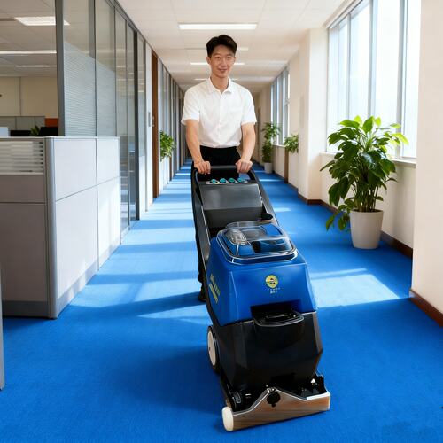 三合一冷热水地毯抽洗机