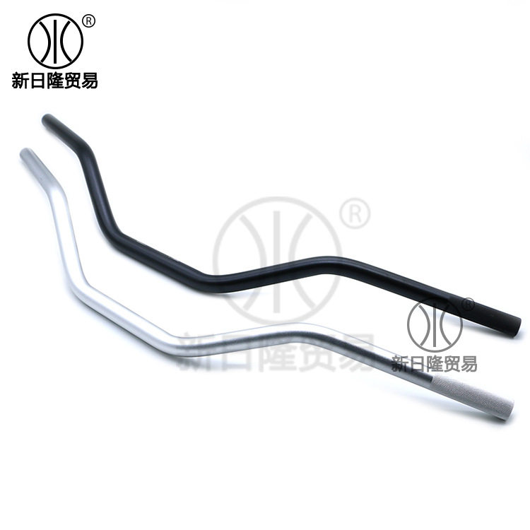 摩托车配件 cg125游侠复古改装通用铝合金车把方向把龙头把大雁把