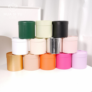 时尚花艺抱抱桶小号花桶鲜花花束草莓塔包装插花空盒礼盒花店diy