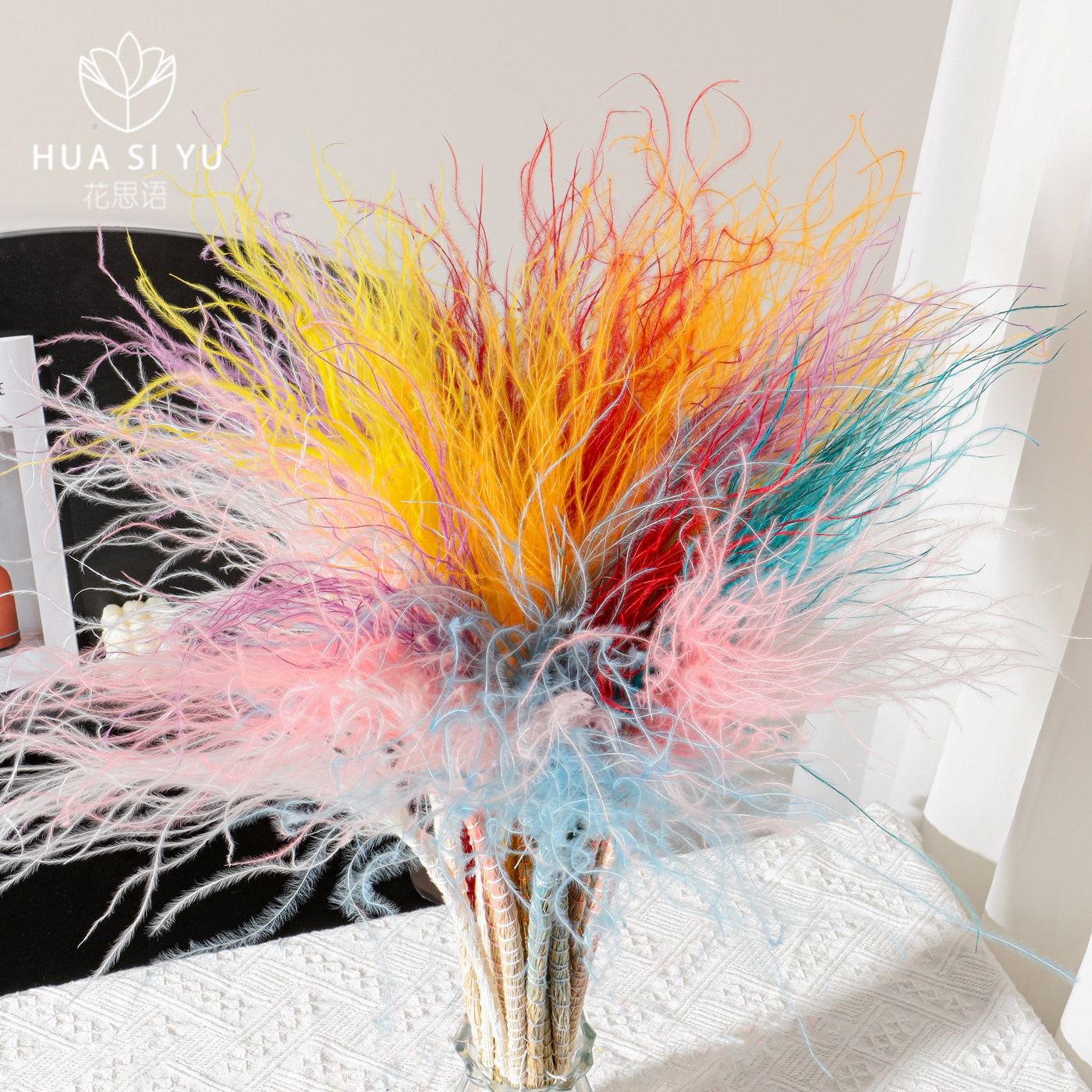 长杆针矛草羽毛草干花真花永生花鲜花束包装装饰材料花艺diy资材,鲜花速递/花卉仿真/绿植园艺,永生花,淘宝优惠券,粉丝福利购,淘宝优惠卷