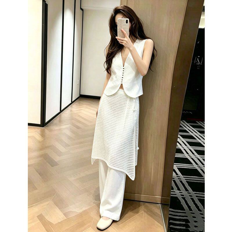 绝美高端精致套装女夏新