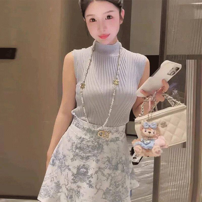 25夏季新款韩版减龄高领