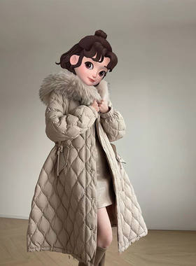 冬季菱格仿皮草毛领女新