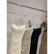 春夏新款辣妹风网纱吊带连衣裙女修身显瘦包臀长裙气质高级感轻奢