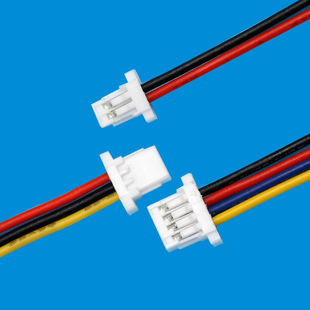 SH1.0mm单头双头2P-3P-4P-20P端子线3239 30awg硅胶线 连接线插头