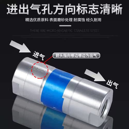 3分4分2寸1气动单向阀气体止回阀KA-08 15内丝20DN25一寸32 40 50