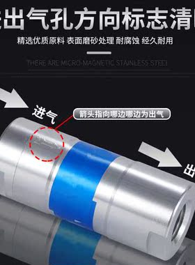 3分4分2寸1气动单向阀气体止回阀KA-08 15内丝20DN25一寸32 40 50