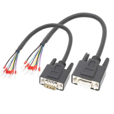 富瑞毅升DB9串口单头端子线