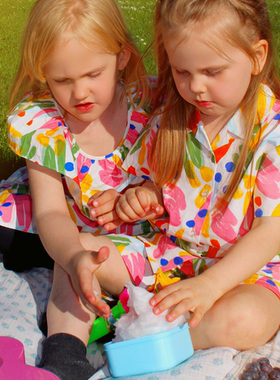 Let's Chill联名款儿童假日风印花 套装（上衣+短裤需分开拍）