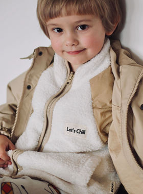 Let's Chill 绒绒精灵帽防风夹克两件套 加绒冬季保暖 男女同款