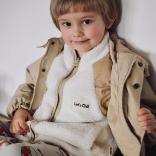 绒绒精灵帽防风夹克两件套 Chill 加绒冬季 保暖 Let 男女同款