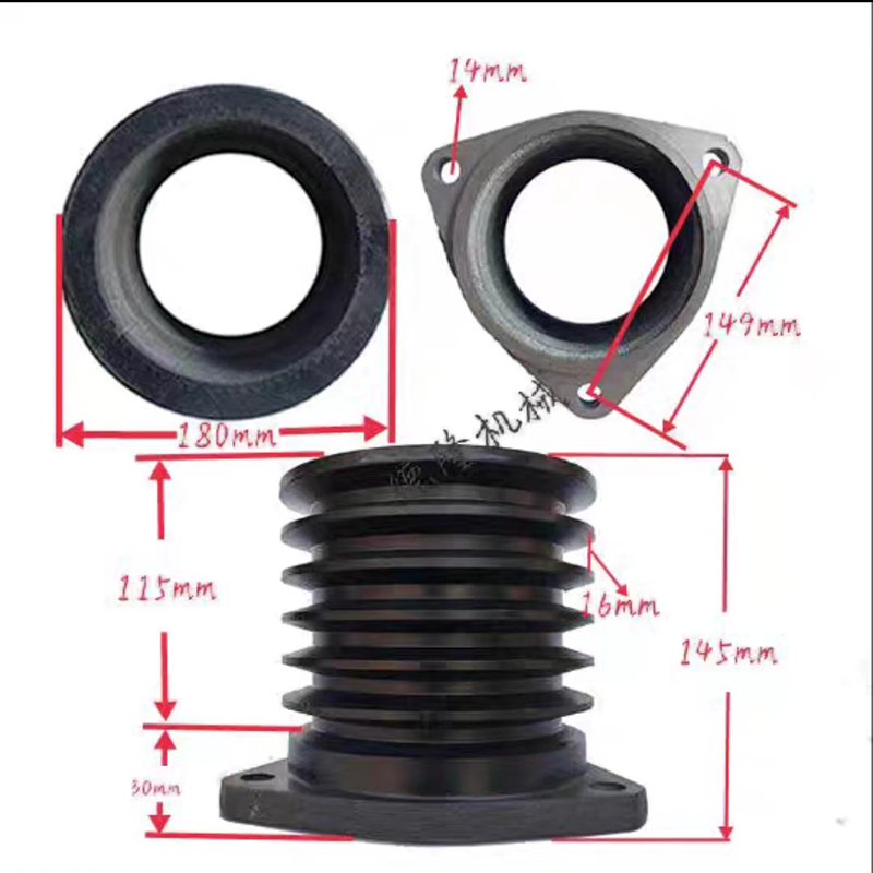 时风五征常柴专用单缸柴油机通用皮带轮加长轮6槽/ 加重皮带轮