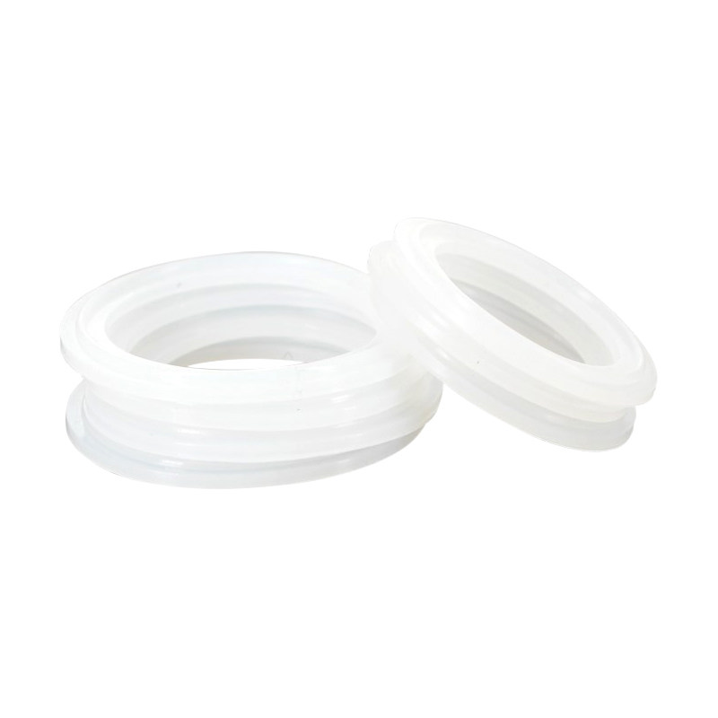 硅胶快装垫片卫生级圆形密封垫圈卡盘快接垫片卡箍活接垫平垫
