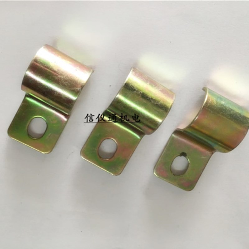 PC油管固定夹 油管管夹 铁皮管夹 尼龙管/气管多条管管夹液压配件