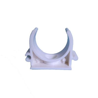 16PVC拼装迫码管卡20连接u型线管管夹平座卡25组合管码32红蓝管扣