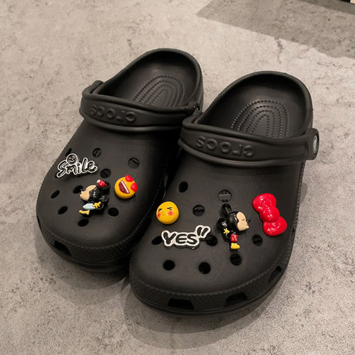 diy适用卡骆驰crocs洞洞鞋装饰配饰鞋花鞋子配件高级感卡扣可拆卸