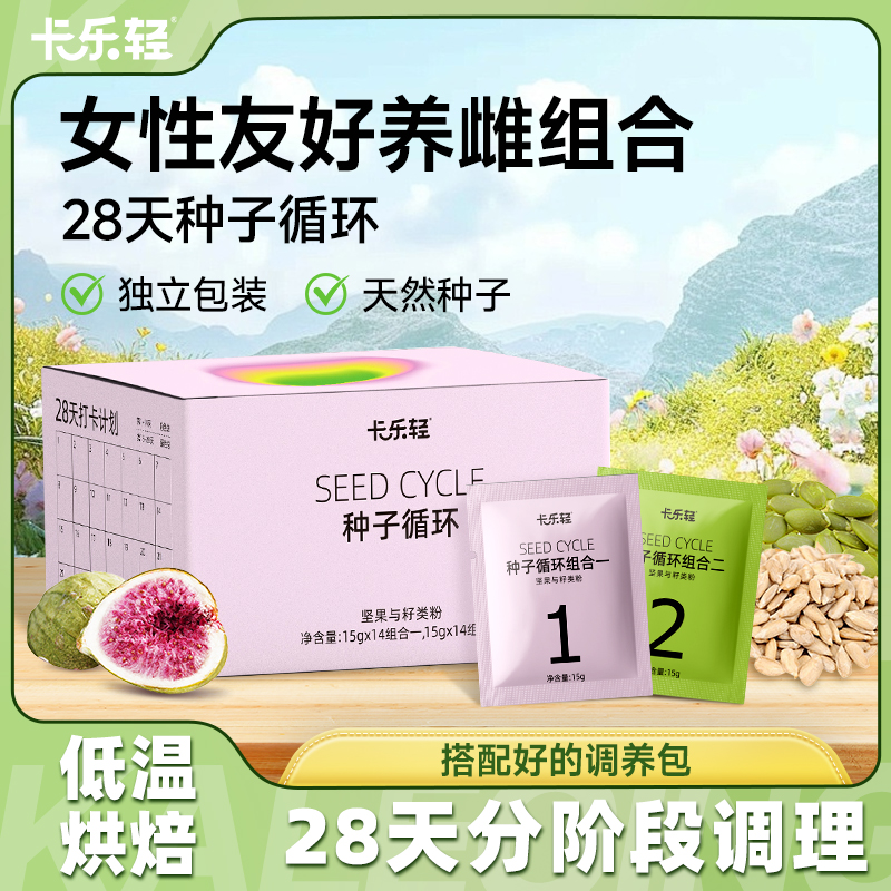 卡樂輕種子循環28天分階段