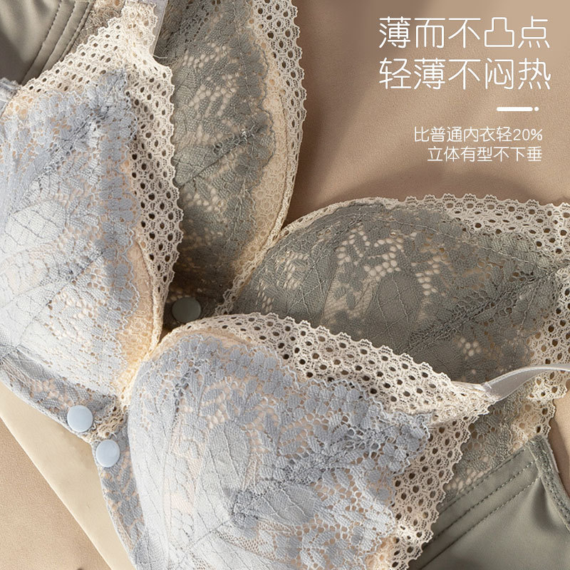 怀孕期妇前开扣哺母乳内