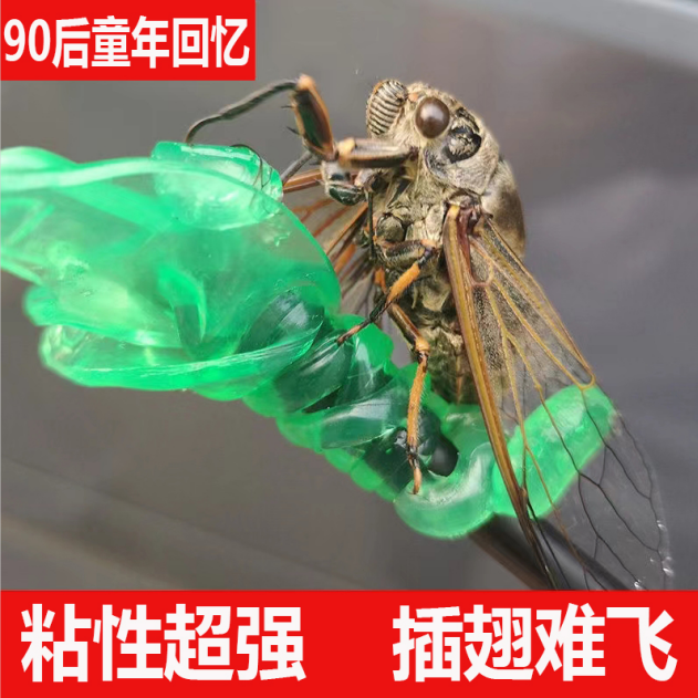 粘知了捕蝉工具粘球解压圆球神器