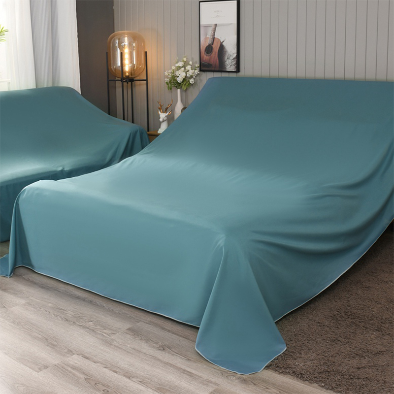 沙发防尘罩防尘布遮盖防灰尘家具电视柜盖布衣柜床罩遮灰布通用厚