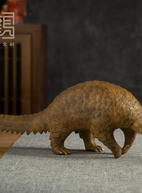 黄铜富甲天下摆件家居装饰品客厅玄关酒柜办公室桌面高档送人礼物