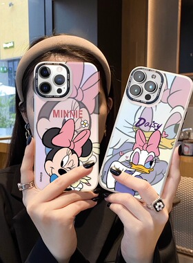 ins风眨眼妮妮适用三星s23+手机壳note20ultra新款s22镭射s21fe高级感a33创意a04全包a24防摔a30s可爱a52/a71