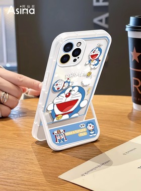 暴富发财猫适用三星note10+手机壳s20fe隐形支架s21ultra/s22可爱a03透明a14新款a30防摔a32女款a54卡通a72